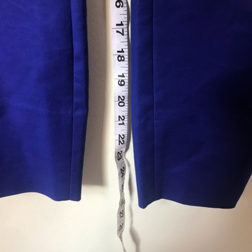 Aritzia Babaton Cecil Cotton Straight Slim Ankle Slits Side Zip Spandex Preppy - Picture 15 of 15